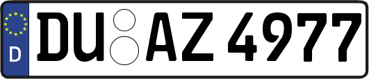 DU-AZ4977