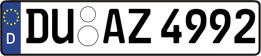 DU-AZ4992