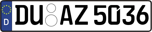 DU-AZ5036