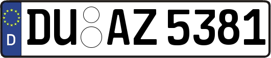 DU-AZ5381