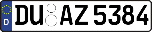 DU-AZ5384