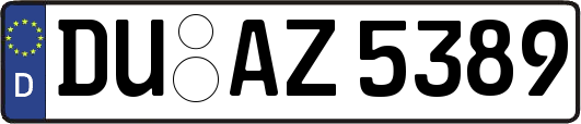 DU-AZ5389