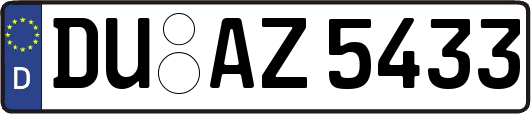DU-AZ5433