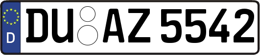 DU-AZ5542