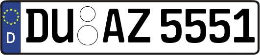 DU-AZ5551