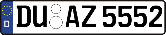 DU-AZ5552