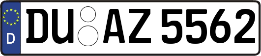 DU-AZ5562