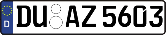 DU-AZ5603