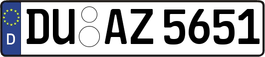 DU-AZ5651