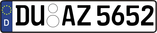 DU-AZ5652