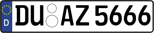 DU-AZ5666