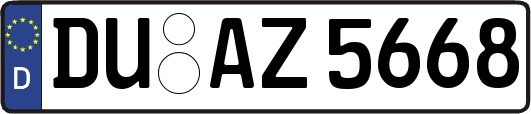 DU-AZ5668