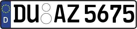 DU-AZ5675
