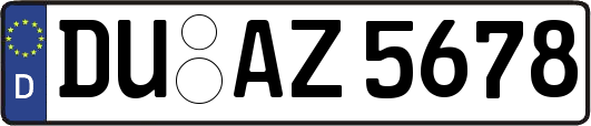 DU-AZ5678