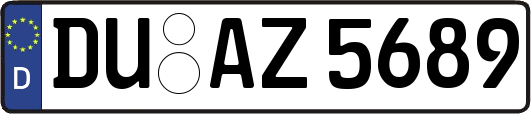 DU-AZ5689
