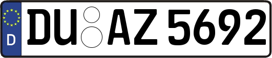 DU-AZ5692
