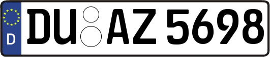 DU-AZ5698