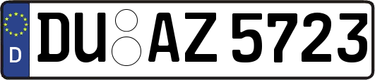 DU-AZ5723