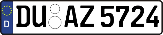 DU-AZ5724