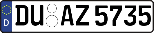 DU-AZ5735