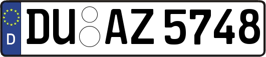 DU-AZ5748