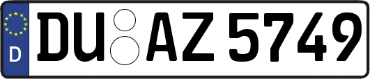DU-AZ5749