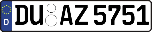 DU-AZ5751
