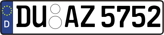 DU-AZ5752
