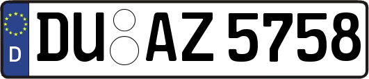 DU-AZ5758
