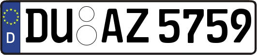 DU-AZ5759