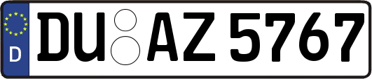 DU-AZ5767