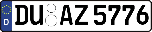 DU-AZ5776