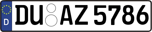 DU-AZ5786