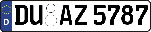 DU-AZ5787