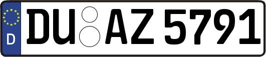 DU-AZ5791