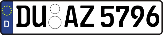 DU-AZ5796