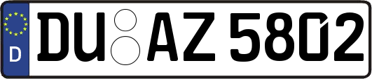 DU-AZ5802