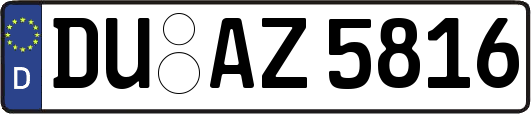 DU-AZ5816