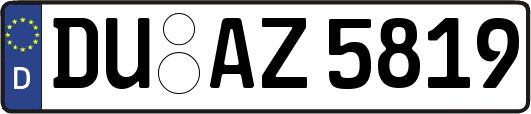 DU-AZ5819