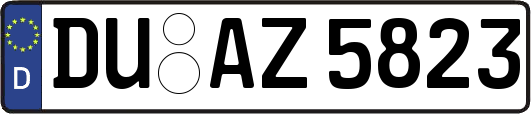 DU-AZ5823