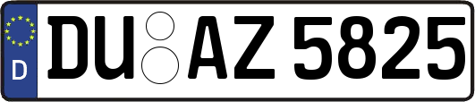 DU-AZ5825