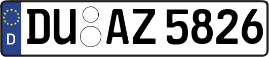 DU-AZ5826