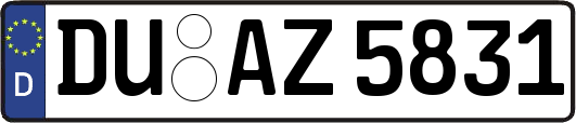 DU-AZ5831