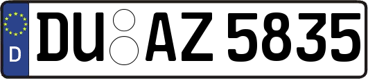 DU-AZ5835