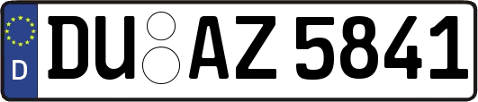 DU-AZ5841