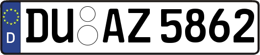 DU-AZ5862