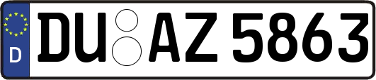 DU-AZ5863