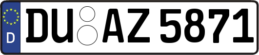 DU-AZ5871