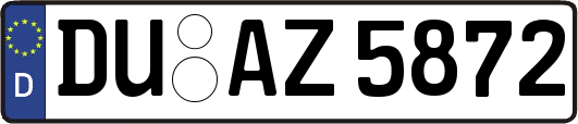 DU-AZ5872