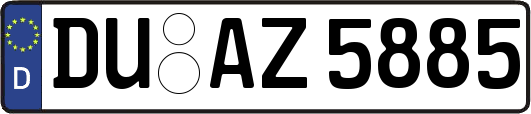DU-AZ5885